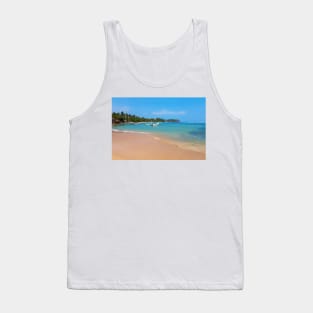 Indian ocean around Mirissa Tank Top